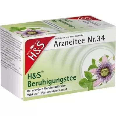 H&amp;S Filter vrečka čaja Calming, 20X2,0 g
