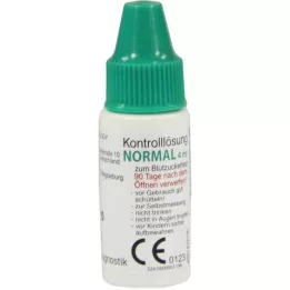 GLUCO TEST Plus kontrolna raztopina normal, 4 ml