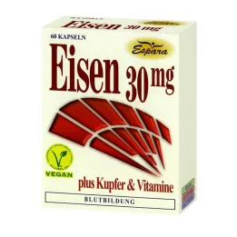 Železove kapsule, 60 kos
