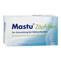 MASTU Svečke za hemoroide, 10 kos
