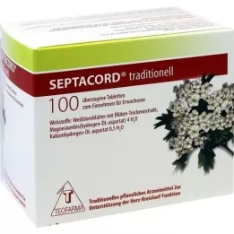 SEPTACORD tradicionalno obložene tablete, 100 kom