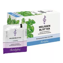 MELISSENBLÄTTER Čajne filter vrečke, 20X1,5 g