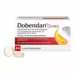 DOBENDAN Direkt Flurbiprofen 8,75 mg pastile, 24 kos