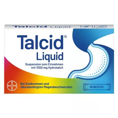 TALCID Tekočina, 10 kos