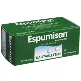 ESPUMISAN Žvečljive tablete, 100 kom