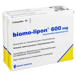 BIOMO-lipon 600 mg ampule, 10 kos