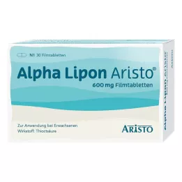 ALPHA LIPON Aristo 600 mg filmsko obložene tablete, 30 kos