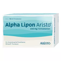 ALPHA LIPON Aristo 600 mg filmsko obložene tablete, 60 kos