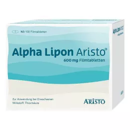 ALPHA LIPON Aristo 600 mg filmsko obložene tablete, 100 kos