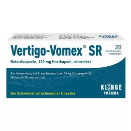 VERTIGO-VOMEX SR Kapsule s podaljšanim sproščanjem, 20 kos