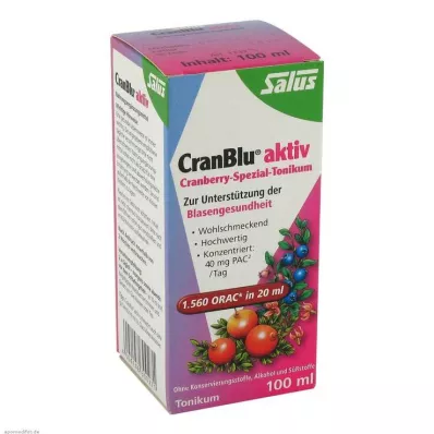 CRANBLU aktivni tonik, 100 ml