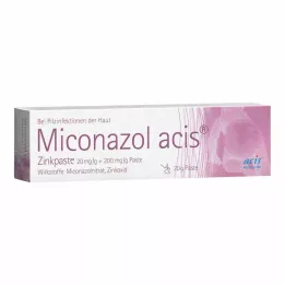 MICONAZOL acis cinkova pasta, 20 g