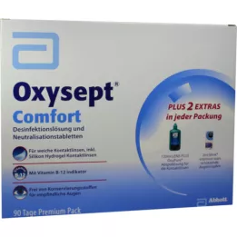 OXYSEPT Comfort 90 days Premium Pack kombinirano pakiranje, 1 št
