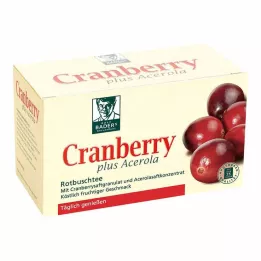 CRANBERRY ACEROLA Baders filter vrečke, 20 kom