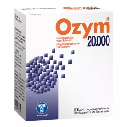 OZYM 20.000 trdih gastrorezistentnih kapsul, 200 kos
