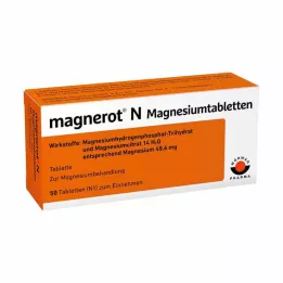 MAGNEROT N magnezijeve tablete, 50 ur