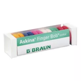ASKINA Finger Bob barvni, 6 kom