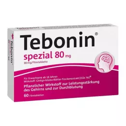 TEBONIN posebne 80 mg filmsko obložene tablete, 60 kos