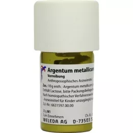 ARGENTUM METALLICUM praeparatum D 8 Trituracija, 20 g