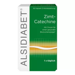 ALSIDIABET Cimet katehini za diabetike tipa II kapsule, 60 kosov