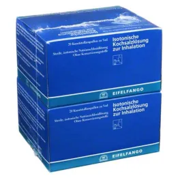 Izotonična fiziološka raztopina za inhalacijo, 40X5 ml