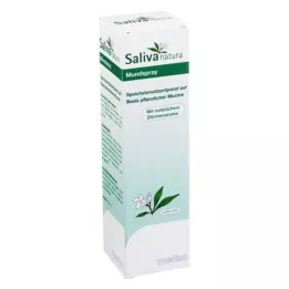 SALIVA Natura pršilo za usta pršilo s črpalko, 250 ml