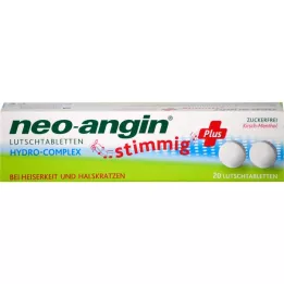 NEO-ANGIN harmonične Plus češnjeve pastile, 20 kom
