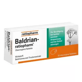 BALDRIAN-RATIOPHARM obložene tablete, 30 kom