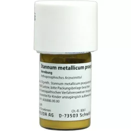 STANNUM METALLICUM praeparatum D 12 Trituracija, 20 g