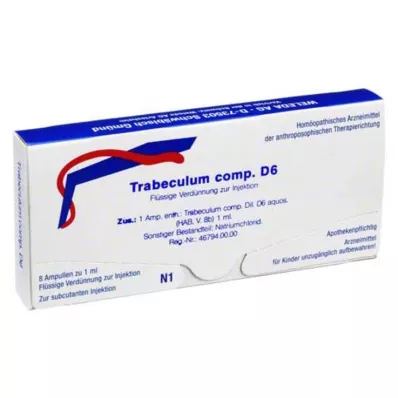 TRABECULUM comp.d 6 ampule, 8 ur