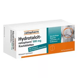 HYDROTALCIT-ratiopharm 500 mg žvečljive tablete, 100 kos