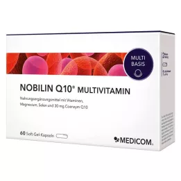 NOBILIN Q10 multivitaminske kapsule, 60 kos