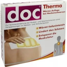 DOC THERMA Grelna blazinica za bolečine v vratu, 4 kosi