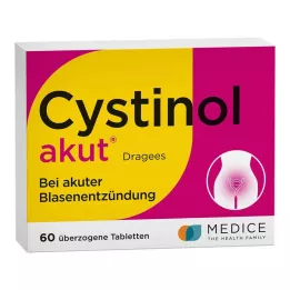 CYSTINOL akutni dražeji, 60 kos