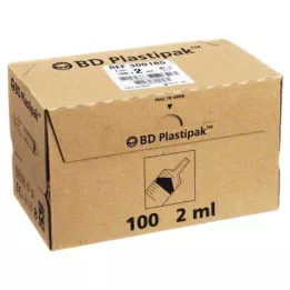 BD PLASTIPAK Spr.2 ml Luer, 100X2 ml