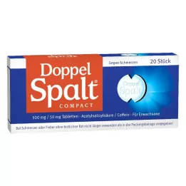 DOPPEL SPALT Kompaktne tablice, 20 kos