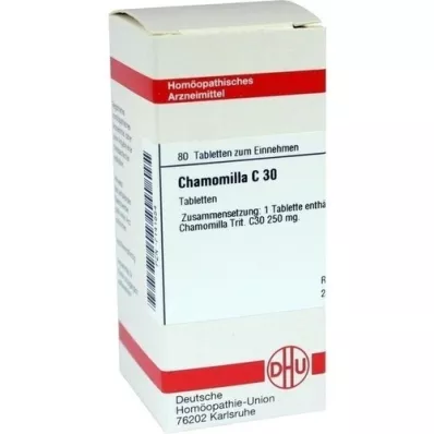CHAMOMILLA C 30 tablet, 80 kos CHAMOMILLA C 30 tablet, 80 kos