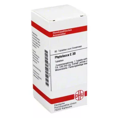 PHYTOLACCA C 30 tablet, 80 kos PHYTOLACCA C 30 tablet, 80 kos