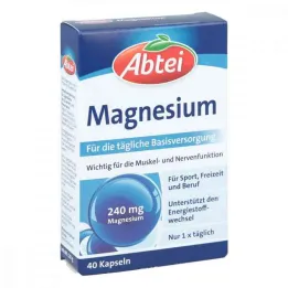 Magnezijeve kapsule Abbey (40 kosov)