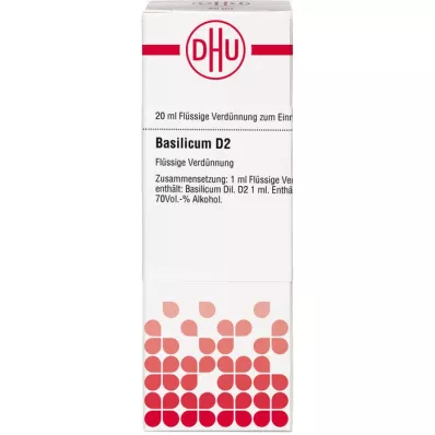 BASILICUM D 2 Razredčitev, 20 ml BASILICUM D 2 Razredčitev, 20 ml