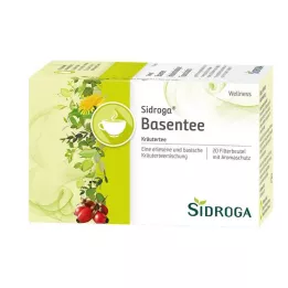 SIDROGA Filter vrečke za čaj Wellness Base, 20X1,5 g