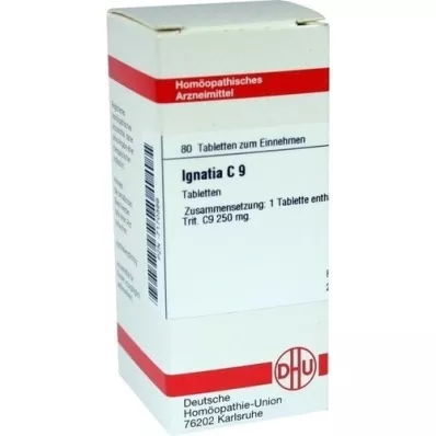 IGNATIA C 9 tablet, 80 kos IGNATIA C 9 tablet, 80 kos