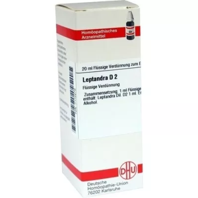 LEPTANDRA D 2 Razredčitev, 20 ml LEPTANDRA D 2 Razredčitev, 20 ml