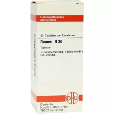 RUMEX D 30 tablet, 80 kos
