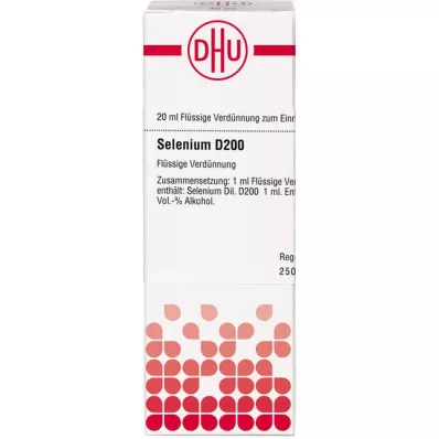 SELENIUM D 200 razredčitev, 20 ml