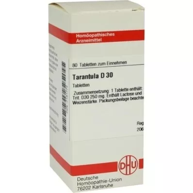 TARANTULA D 30 tablet, 80 kos TARANTULA D 30 tablet, 80 kos