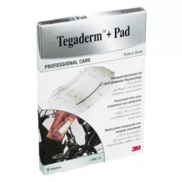TEGADERM 3M Plus blok 9x15 cm, pripravljen za uporabo 3589NP, 5 kosov