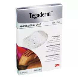 TEGADERM 3M Film 6x7 cm 1624NP, 5 kos
