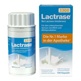 LACTRASE 3.300 FCC kapsul, 100 kos