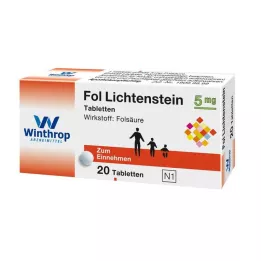 FOL Lichtenstein 5 mg tablete, 20 kos